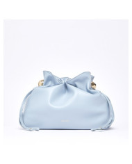 BORSA LIU JO RICCY MEDIA HOBO BAG DUSTY BLUE  AA6096 E0958 09C45