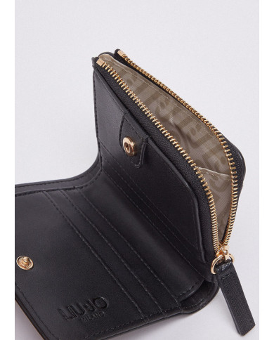 PORTA TESSERE WALLET BLACK 11X2X9CM AA6193 ES029 22222