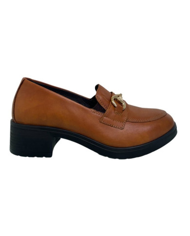 MOCASSINO TACCO ENVAL SOFT DONNA VITELLO ANTIK COGNAC 6750033
