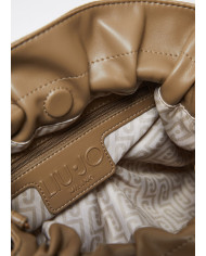 BORSA A SPALLA LIU JO RICCY MEDIA HOBO BAG MUD 30X11X25CM AA6096 E0958 01679