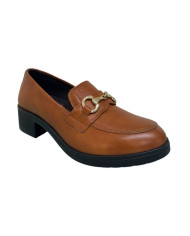 MOCASSINO TACCO ENVAL SOFT DONNA VITELLO ANTIK COGNAC 6750033