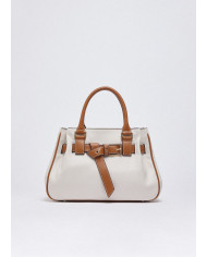 BORSA LIU JO PICCOLA SHOPPING BAG CREAM 32X13X22CM AA6032 E1120 X0459