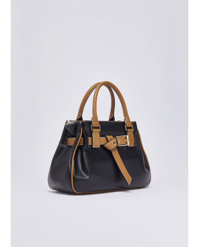 BORSA LIU JO PICCOLA SHOPPING BAG BLACK 32X13X22CM AA6032 E1120 22222 