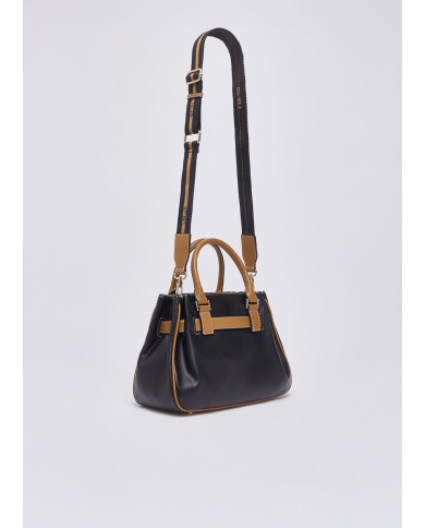BORSA LIU JO PICCOLA SHOPPING BAG BLACK 32X13X22CM AA6032 E1120 22222 