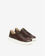 SNEAKERS NEROGIARDINI UOMO DELAVATO BEIGE EVA RODERO BIANCO E601150U/412