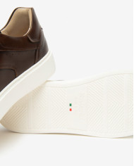 SNEAKERS NEROGIARDINI UOMO DELAVATO BEIGE EVA RODERO BIANCO E601150U/412