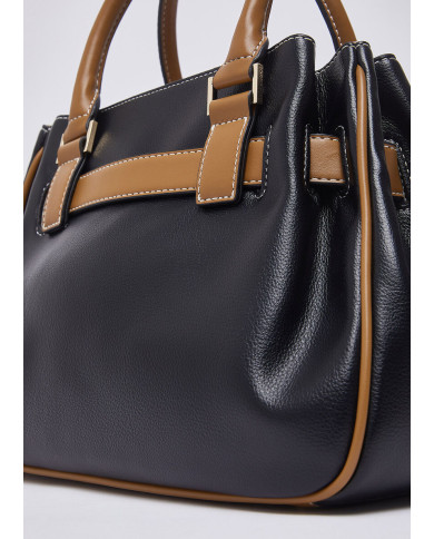 BORSA LIU JO PICCOLA SHOPPING BAG BLACK 32X13X22CM AA6032 E1120 22222 