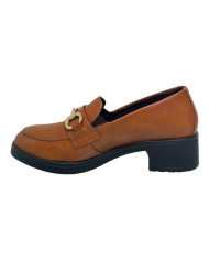 MOCASSINO TACCO ENVAL SOFT DONNA VITELLO ANTIK COGNAC 6750033