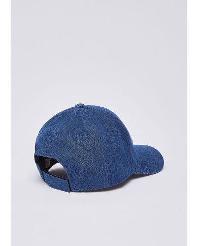 CAPPELLO LIU JO BASEBALL IN DENIM HAT DENIM 2A6027 D0001 00737