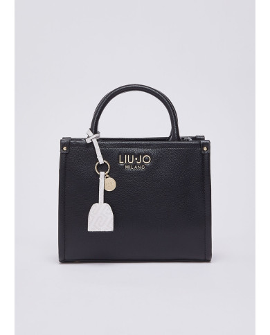 BORSA LIU JO PICCOLA SHOPPING BLACK 25X11X21CM AA6192 E1012 22222