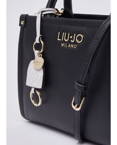 BORSA LIU JO PICCOLA SHOPPING BLACK 25X11X21CM AA6192 E1012 22222