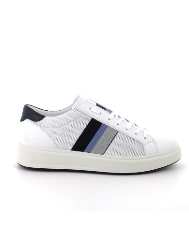 SNEAKERS IGI&CO UOMO FIO.BOTT.MARTIN B.CO/BLU 7629011