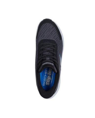 SNEAKERS SKECHERS UOMO GO RUN CONSISTENT 2.0 WORLDVIEW GRIGIO 220880 CCBK