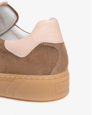 SNEAKERS NEROGIARDINI DONNA VELOUR MOU NAPPA PANDORA ROSA TR MALAGA E613005D/442