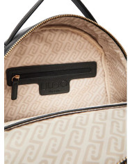 ZAINO LIU JO BETTER MEDIO BACKPACK BAG NERO 26X15X30CM AA6209 E1012 22222