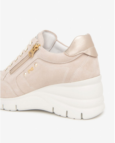 SNEAKERS NEROGIARDINI DONNA VELOUR FEMME ETOILE SATURN EVA AGOSTA E615220D/677