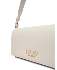 BORSA A SPALLA LIU JO PICCOLA LEATHER BAG CREAM 24X7X15CM AA6224 E0958 X0459 