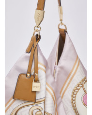 BORSA LIU JO FOULARD HOBO BAG ST META SOFT PEONY 58X38X5CM AA6194 T2745 P9223