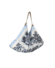 BORSA LIU JO FOULARD MEDIA HOBO BAG ST MAIOLICA IT BLUE 58X38X5CM AA6194 T2745 P9224