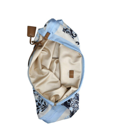 BORSA LIU JO FOULARD MEDIA HOBO BAG ST MAIOLICA IT BLUE 58X38X5CM AA6194 T2745 P9224