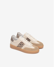 SNEAKERS NEROGIARDINI DONNA VELOUR CAMEL VELVET MILK 1039 T.AIDA LEO BEIGE+IRI TR MALAGA E513007D/421