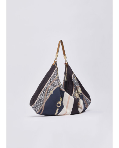 BORSA LIU JO  FOULARD MEDIA HOBO BAG 58X385X5CM AA6194 T2745 P9221