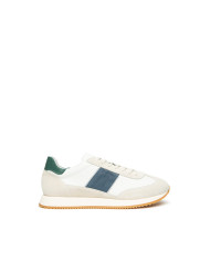 SNEAKERS NEROGIARDINI UOMO VELOUR YOGURT DOLLARINO BIANCO SAUVAGE JEANS SAUVAGE E601112U/714