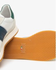 SNEAKERS NEROGIARDINI UOMO VELOUR YOGURT DOLLARINO BIANCO SAUVAGE JEANS SAUVAGE E601112U/714