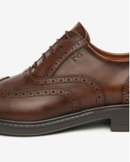 STRINGATA NEROGIARDINI UOMO DELAVATO BEIGE EVA BIBIONE MARRONE E601081U/412