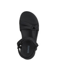 SANDALI SKECHRS DONNA GO WALK FLEX SANDAL SUBLIME 141451 BBK