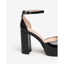 DECOLLETE' NEROGIARDINI DONNA VERNICE NERO TPU E409450D/100