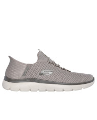 SNEAKERS SKECHERS UOMO SLIP-INS SUMMIT HIGT RANGE TAUPE 232457