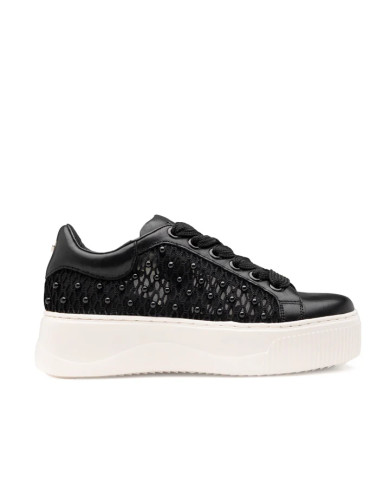 SNEAKERS CULT DONNA PERRY 4683 LOW W NET/LEATHER BLACK CLW468301