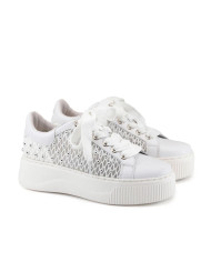 SNEAKERS CULT DONNA PERRY 4683 LOW W NET/LEATHER WHITE CLW468300