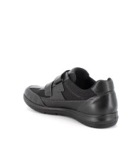 SNEAKERS ENVAL UOMO NAPPA SOFT/RETE NERO STRAPPI 5708400