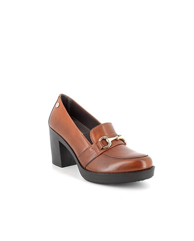 DECOLLETE' ENVAL SOFT DONNA IN PELLE COGNAC 4752922