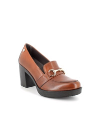 DECOLLETE' ENVAL SOFT DONNA IN PELLE COGNAC 4752922