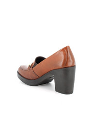 DECOLLETE' ENVAL SOFT DONNA IN PELLE COGNAC 4752922