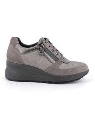 SNEAKERS ENVAL SOFT DONNA ZEPPA CAMOSCIO GRIGIO 4760311