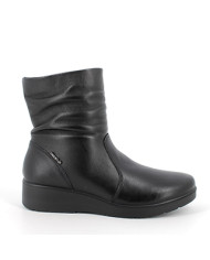 STIVALETTI CON ZEPPA ENVAL SOFT DONNA IN PELLE NERO 4763200