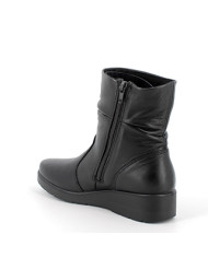 STIVALETTI CON ZEPPA ENVAL SOFT DONNA IN PELLE NERO 4763200