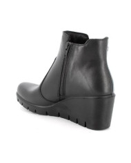 STIVALETTI CON ZEPPA ENVAL SOFT DONNA IN PELLE NERO 4763000