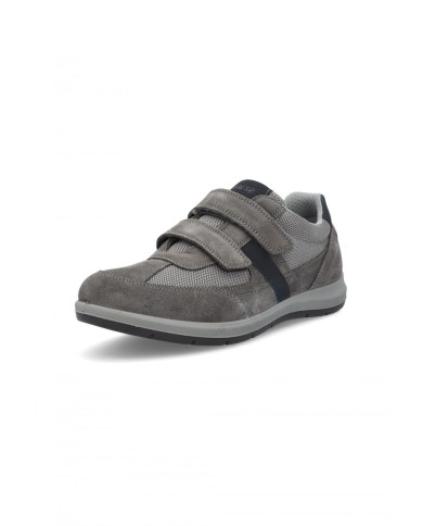 SNEAKERS ENVAL UOMO NAPPA SOFT/RETE ASFALTO STRAPPI 5708422
