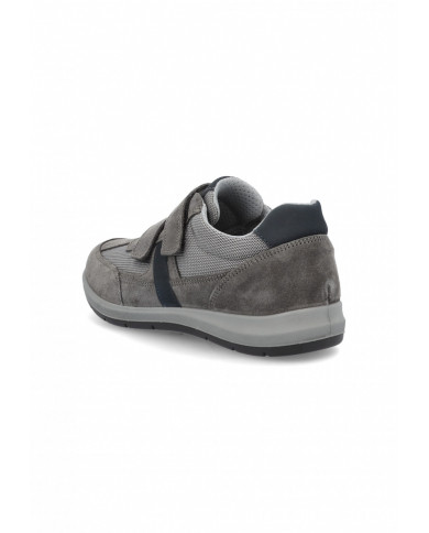 SNEAKERS ENVAL UOMO NAPPA SOFT/RETE ASFALTO STRAPPI 5708422