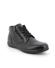 POLACCHINA ENVAL SOFT UOMO IN PELLE NERO ZIP 4706800