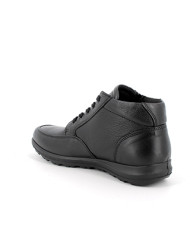 POLACCHINA ENVAL SOFT UOMO IN PELLE NERO ZIP 4706800