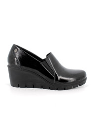 MOCASSINO SLIP-ON CON ZEPPA ENVAL SOFT DONNA IN PELLE NERO 4762811