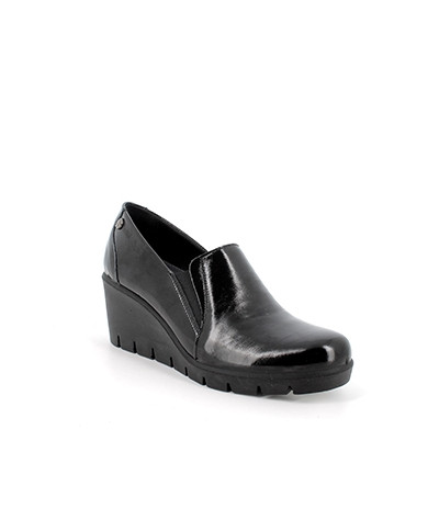 MOCASSINO SLIP-ON CON ZEPPA ENVAL SOFT DONNA IN PELLE NERO 4762811