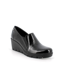 MOCASSINO SLIP-ON CON ZEPPA ENVAL SOFT DONNA IN PELLE NERO 4762811