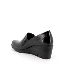 MOCASSINO SLIP-ON CON ZEPPA ENVAL SOFT DONNA IN PELLE NERO 4762811